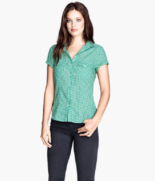 H&M presenta ahora sus nuevos tops, blusas y camisas